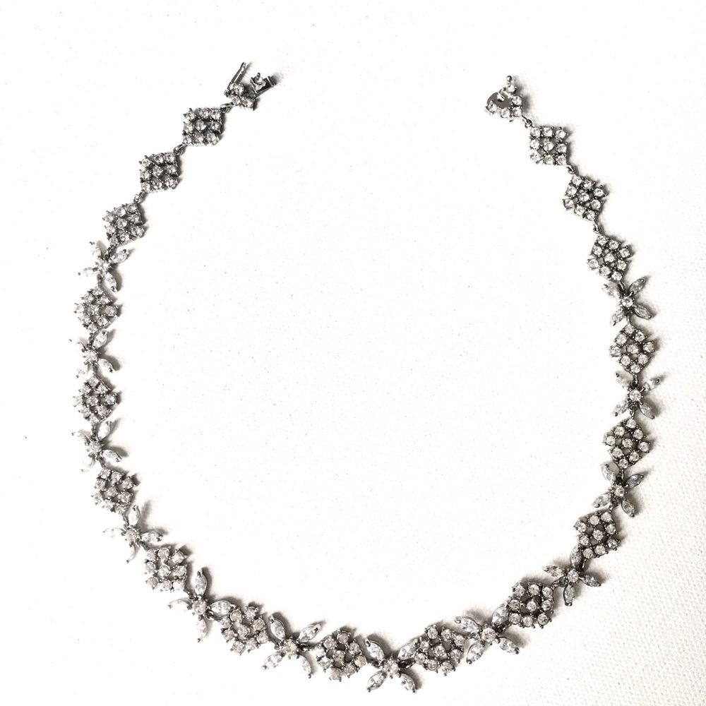 Nordstrom Rhinestone Collar Necklace -Nina Bridal